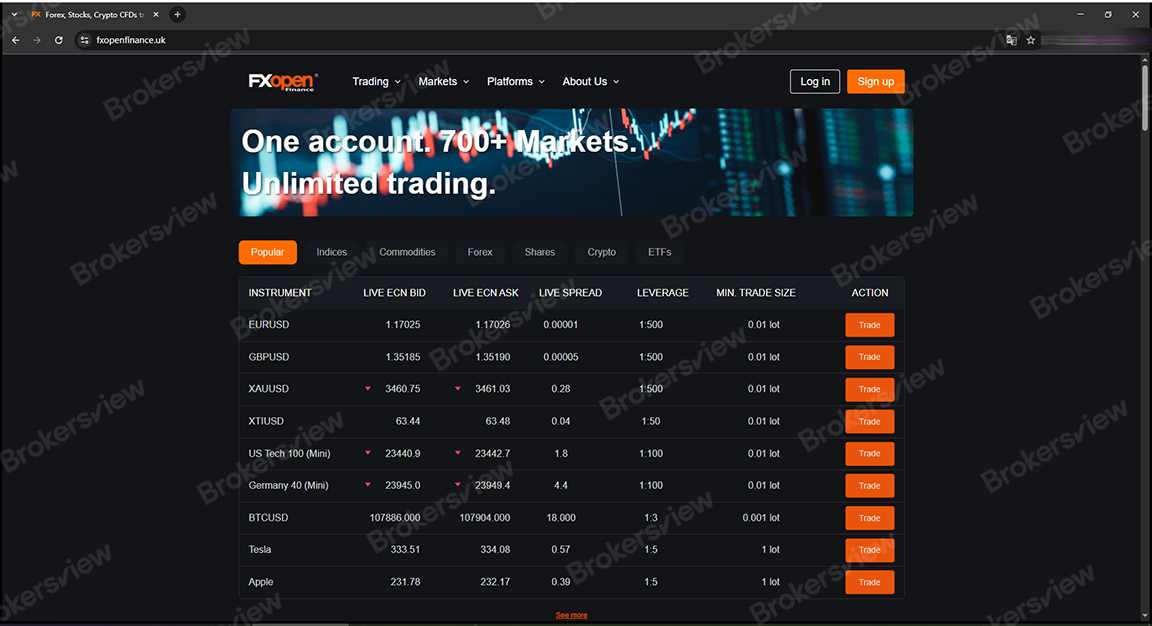 FXOpen Finance