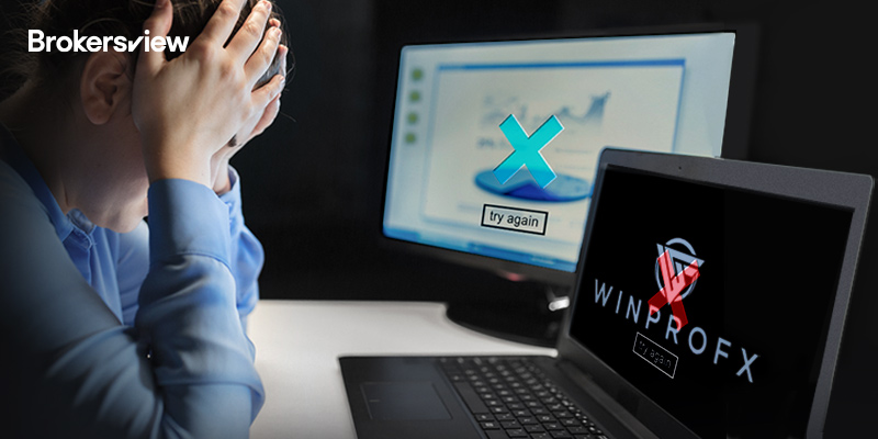 WinproFX เงียบหายไปหลังจากลูกค้าส่งคำขอถอนเงิน เงินกว่า 20,000 ดอลลาร์หายไป