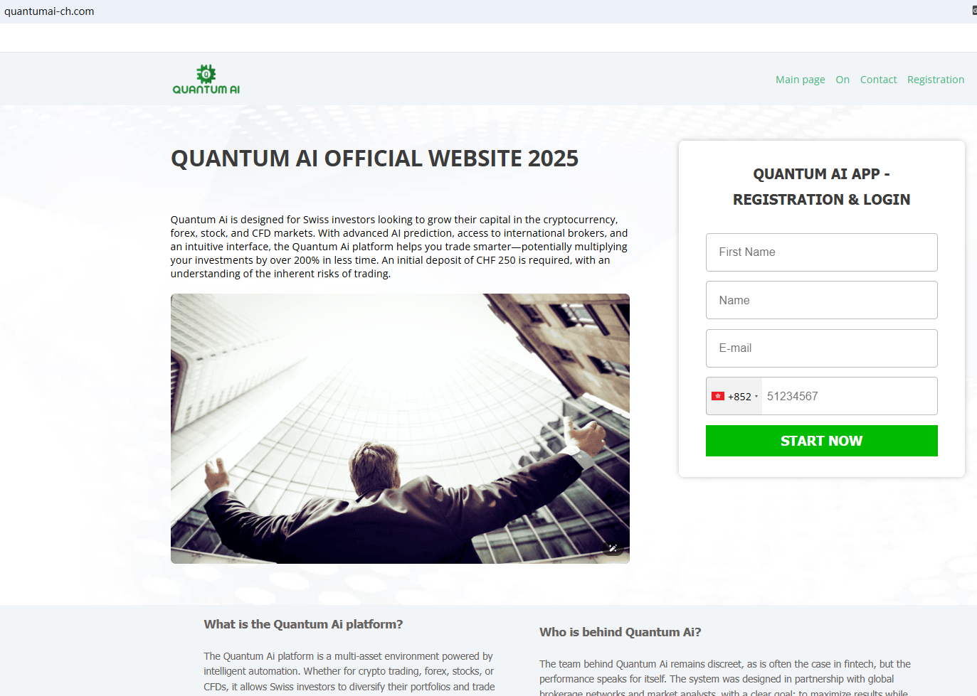 Quantum Ai (aka quantumaich.com) Review 2026 | Information about Quantum Ai  (aka quantumaich.com) Forex Broker - BrokersView