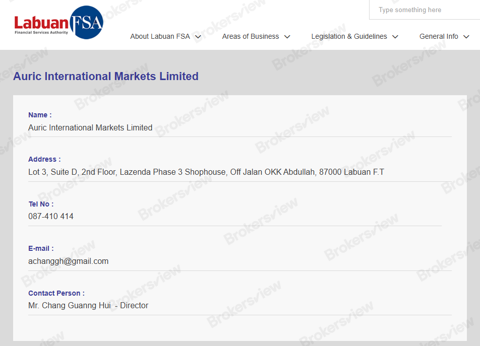AIMS is regulated by the Labuan FSA