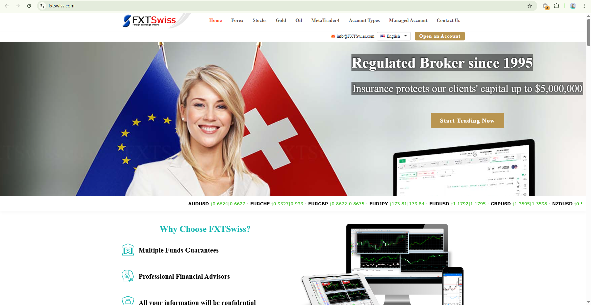 FXTSwiss 平台怎么样？安全正规靠谱吗？ - BrokersView