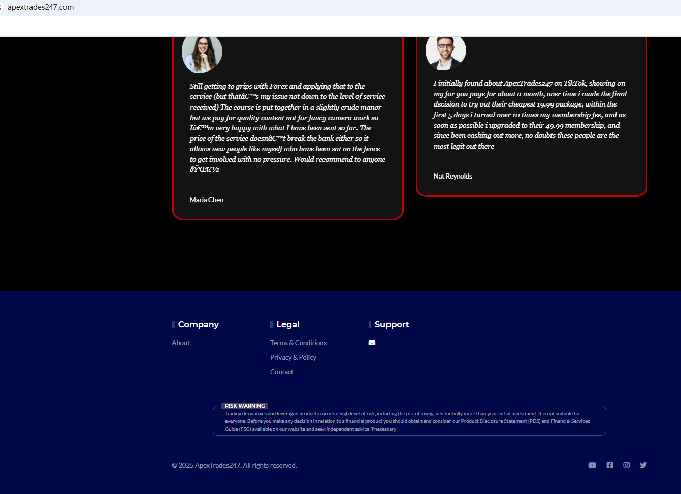 Apex Trades 247 平台怎么样？安全正规靠谱吗？ - BrokersView