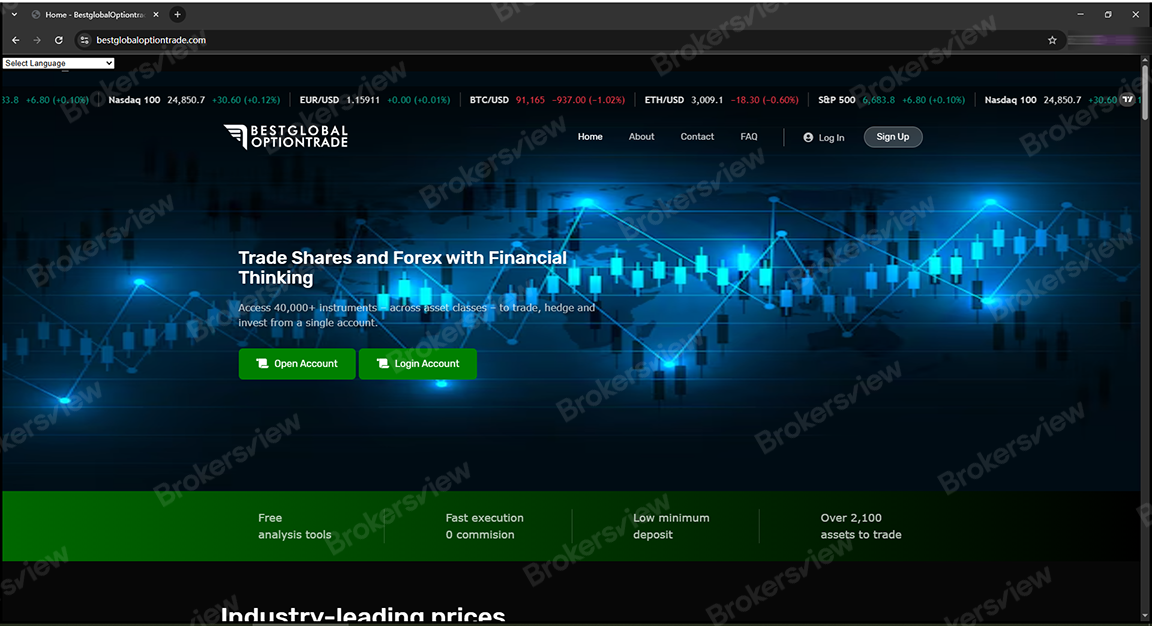 BEST GLOBAL OPTION TRADE