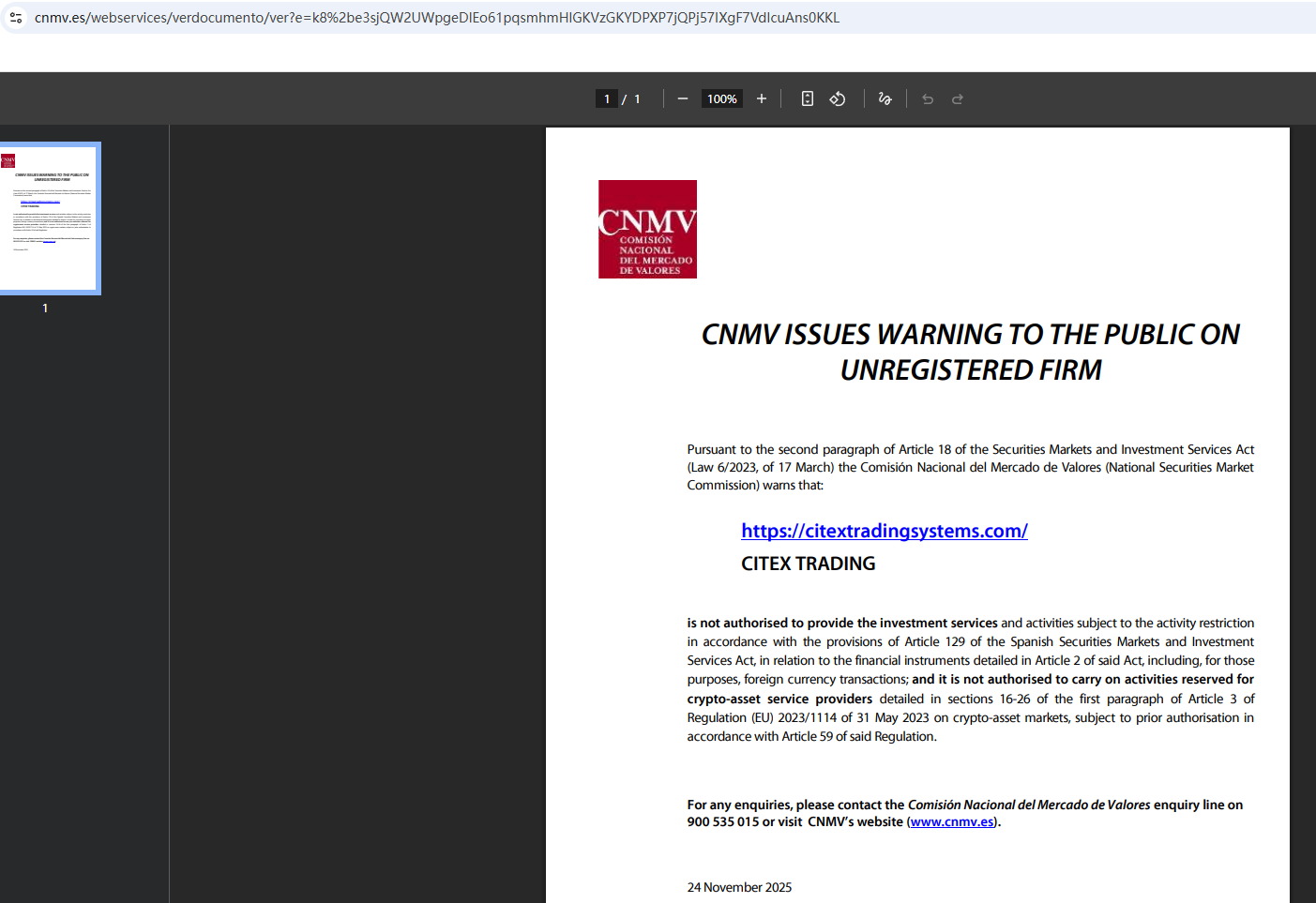 Citex Trading System Review 2026 | Information about Citex Trading System  Forex Broker - BrokersView