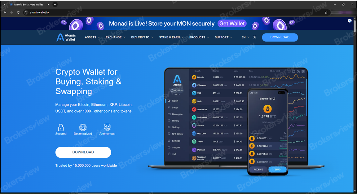 ATOMIC PROTOCOL SYSTEMS OÜ / Atomix Wallet