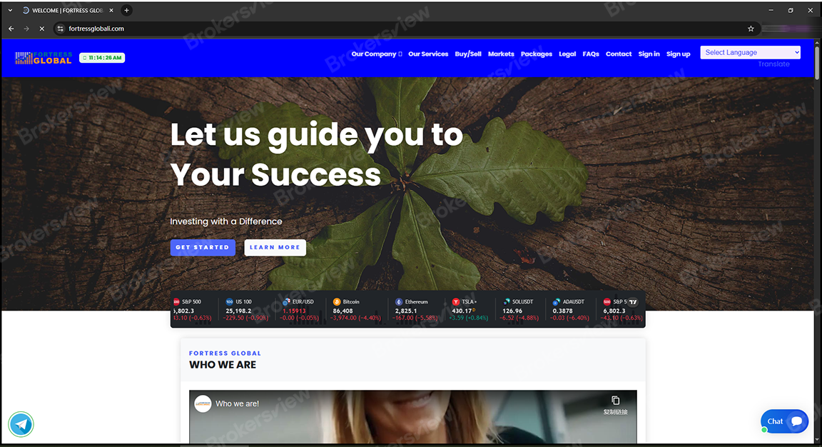 فورتريس جلوبال / Fortressglobali.com / فورتريس جلوبالى