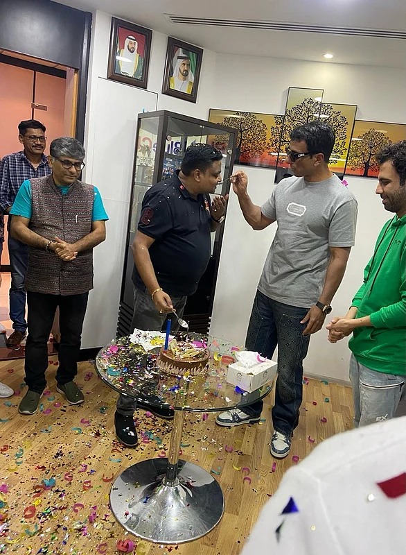 Photo: Former BlueChip staff (Source: Khaleej Times)