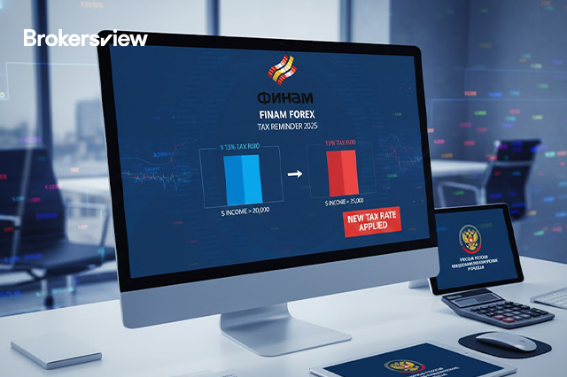 Finam Forex详解2025年俄交易者个人所得税新门槛