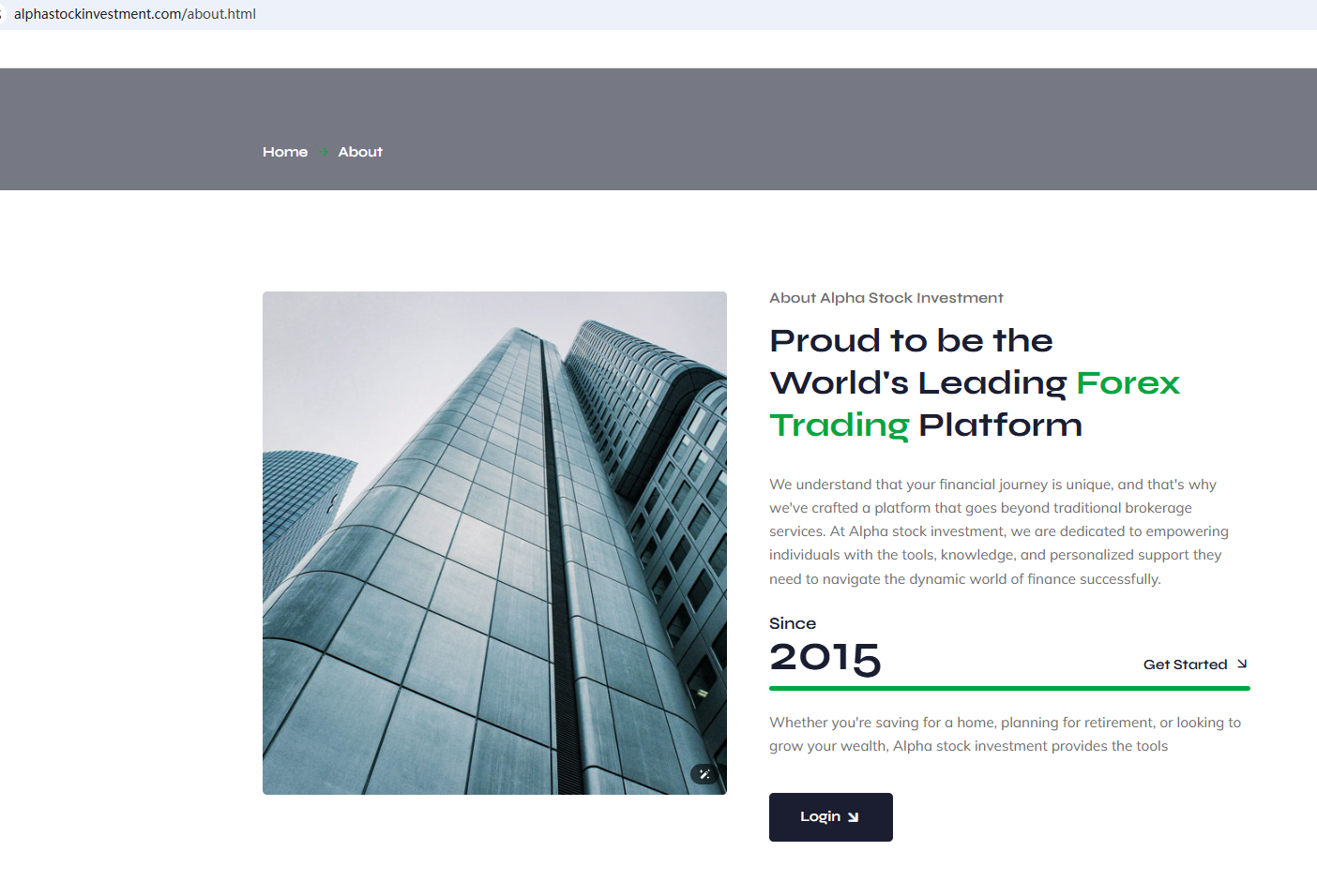 Alpha Stock Investment 平台怎么样？安全正规靠谱吗？ - BrokersView