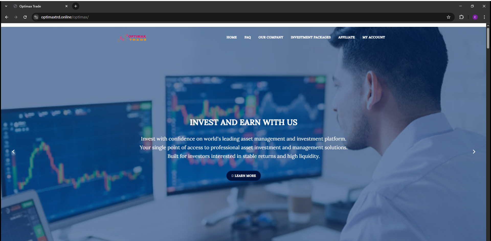 Optimax Trade / optimaxtrd.online