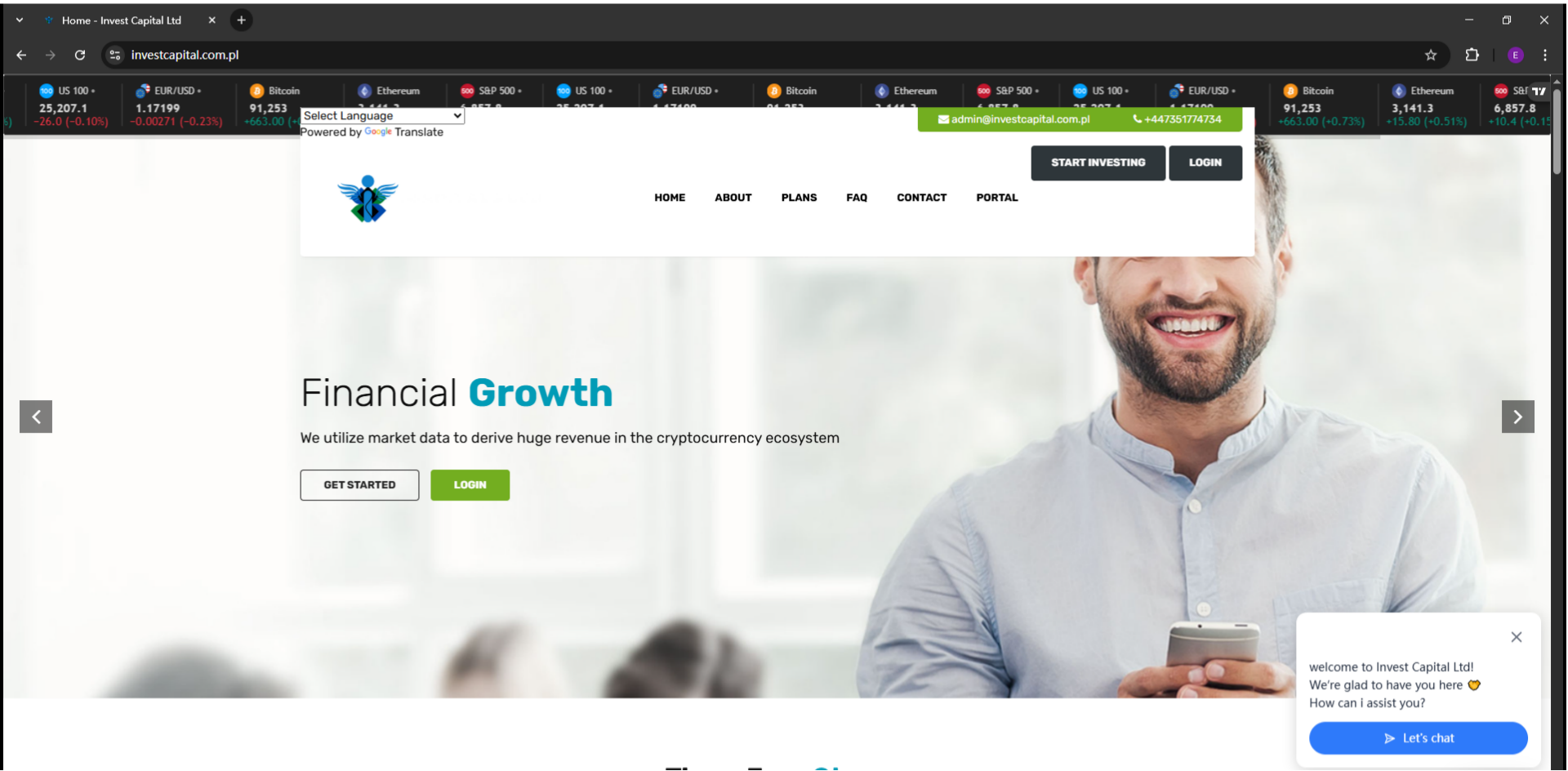 INVESTMENT CAPITAL LTD