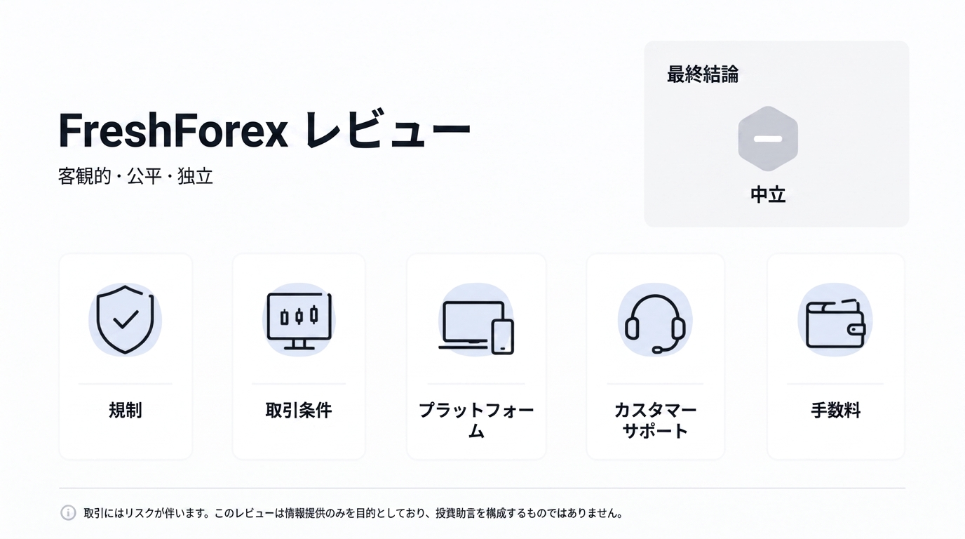 FreshForex レビュー