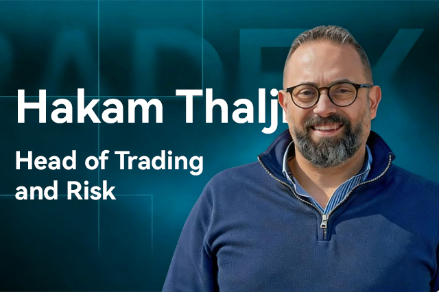 RADEX MARKETS Appoints Industry Veteran Hakam Thalji as Head of Trading and Risk
