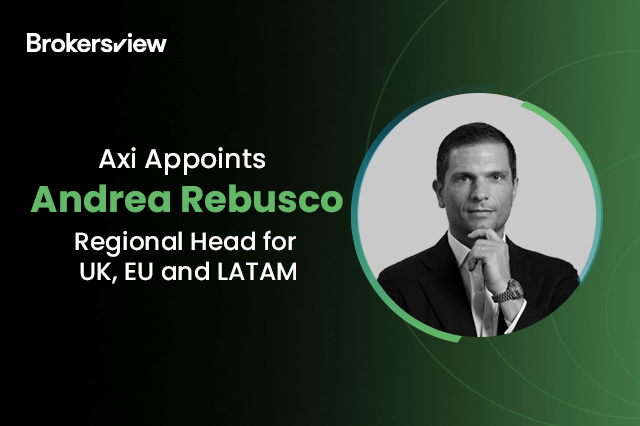 Axi Appoints Andrea Rebusco as Regional Head for UK, EU and LATAM