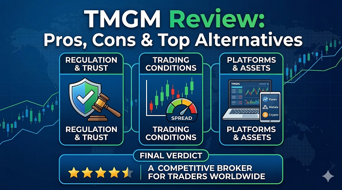 TMGM Review: Is TMGM a Good Broker? Fees, Pros, Cons & Verdict