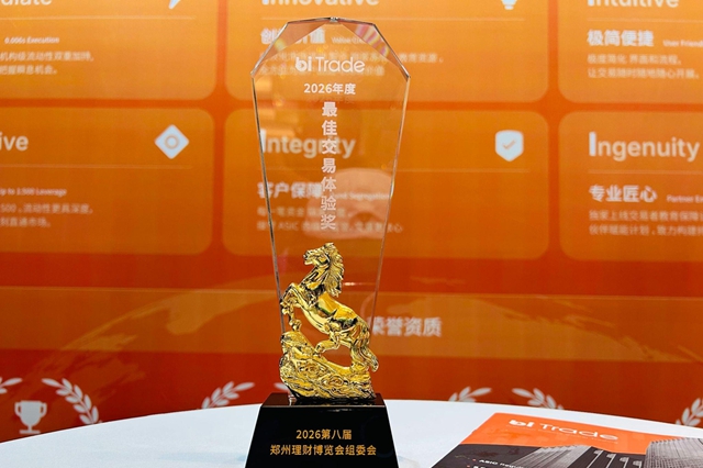 6iTrade Wins 'Best Trading Experience Award' at the 8th Zhengzhou Wealth Management Expo