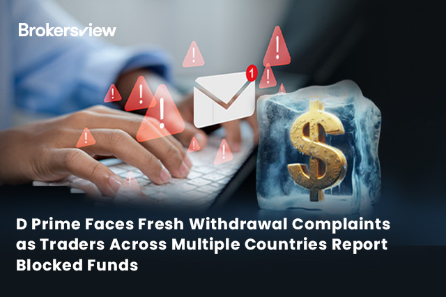 D Prime Faces Fresh Withdrawal Complaints as Traders Across Multiple Countries Report Blocked Funds