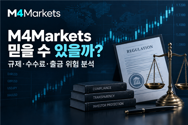 M4Markets 믿을 수 있을까? 규제·수수료·출금 위험 분석