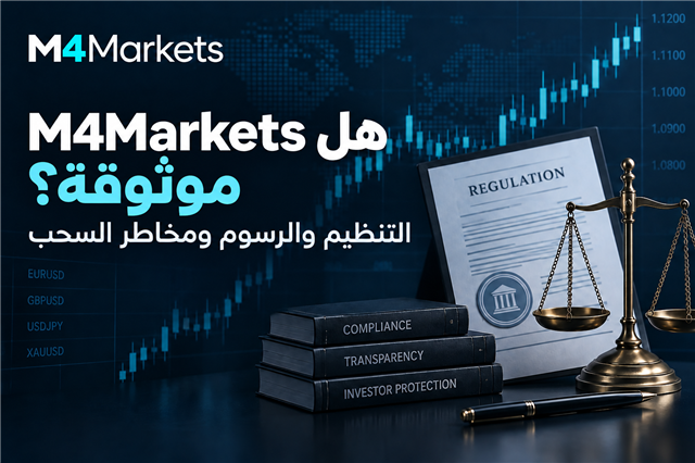 هل M4Markets موثوقة؟ التنظيم والرسوم ومخاطر السحب