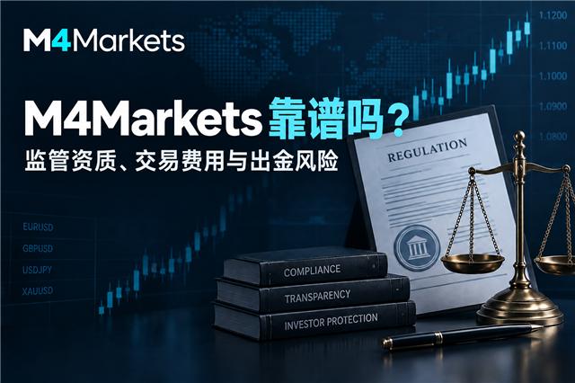 M4Markets 靠谱吗？监管资质、交易费用与出金风险详解