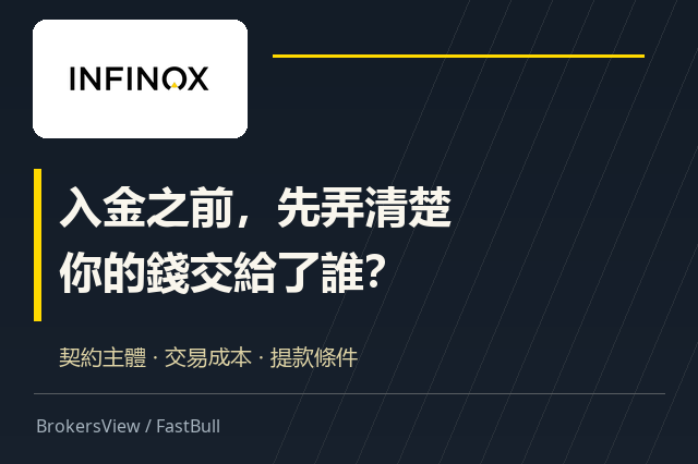 英諾 INFINOX 可靠嗎?從契約主體、交易成本到提款條件看清風險