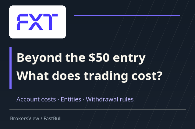 FXT (FXTRADING.com) Review: $50 Accounts, Trading Costs and Withdrawal Rules