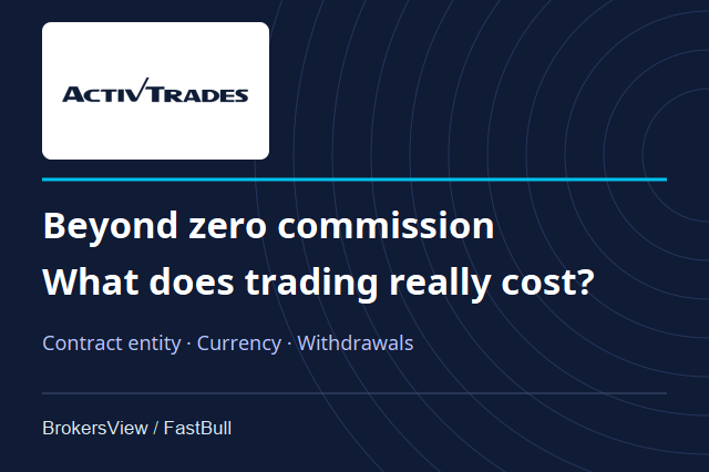 ActivTrades Review: Regulation, Real Trading Costs and Withdrawal Rules