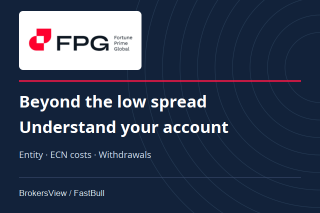FPG Review: ECN Costs, Account Regulation and Withdrawal Conditions