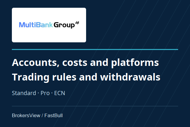 MultiBank Group Review: Standard vs Pro vs ECN, Trading Rules and Withdrawals