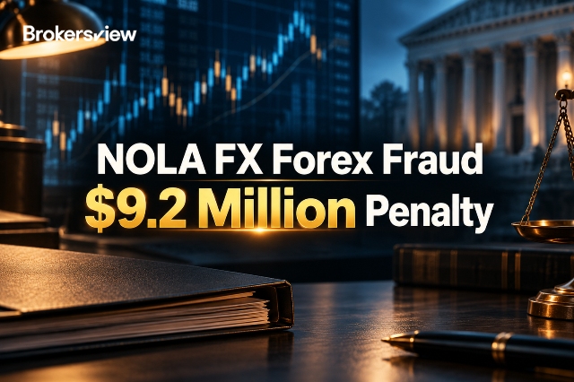 Vụ án gian lận ngoại hối NOLA FX kết thúc với mức phạt 9,2 triệu đô la.