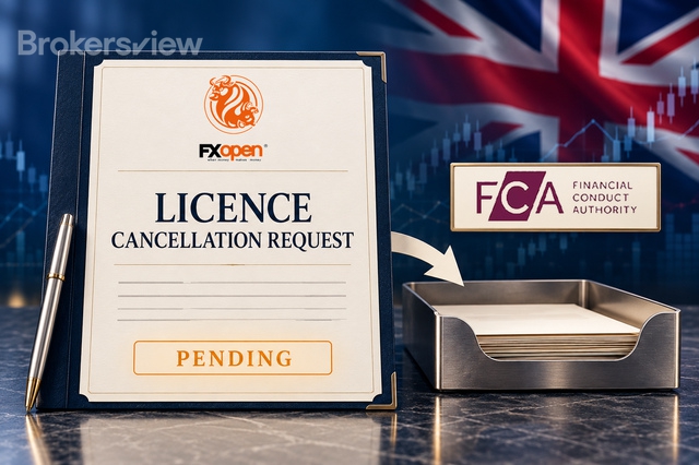 FXOpen UK關閉帳戶，申請取消FCA牌照