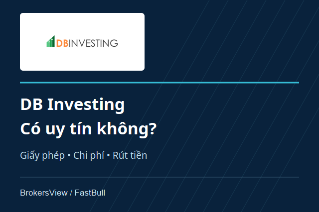 DB Investing có uy tín không? Giấy phép, phí và rút tiền